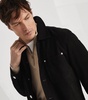 Nubuck Leather Shirt Jacket