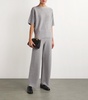Cotton-Blend Oversized Sparkling Top
