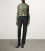 Draped Floral Print Hanako Top