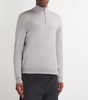 Virgin Wool Quarter-Zip Sweater