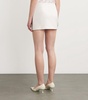 Wool Contoured Mini Skirt