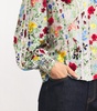 Silk-Blend Floral Arlette Blouse