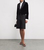 Velvet Cropped Blazer
