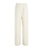 Bead-Detail Elasticated-Waist Trousers
