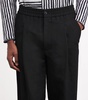Linen-Cotton Tailored Trousers