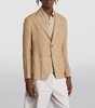 Linen Single-Breasted Blazer