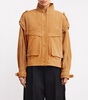 Lambskin Suede Oversized Jacket