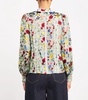 Silk-Blend Floral Arlette Blouse