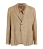 Linen Single-Breasted Blazer