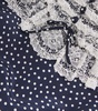 Silk Polka Dot Midi Dress