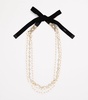 Embellished Pearl and Rhinestone Necklace