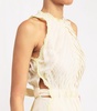 Linen-Blend Maxi Dress