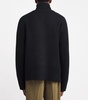 Cashmere-Blend Half-Zip Henry Sweater