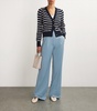Wool-Blend Robinne Wide-Leg Trousers
