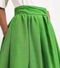 Cummerbund Midi Skirt