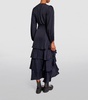 Ruffled Midi Dress