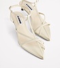 Leather Strappy Heeled Sandals 35