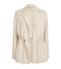 Wool-Silk Drawstring Jacket