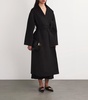 Wool-Cashmere Wrap Coat