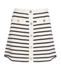 Striped Knit Mini Skirt