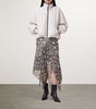 Asymmetric Cassie Midi Skirt