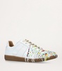 Leather Paint-Detail Replica Sneakers