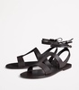 Leather Wrap-Around Sandals