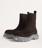 Suede Bozo Tractor Chelsea Boots