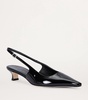 Patent Leather Slingback Pumps 35