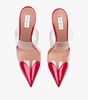Patent Leather Le Coeur Mules 90