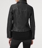 Leather Cargo Biker Jacket