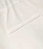 Waffle-Knit Elasticated-Waist Trousers