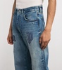 Logo Patch Baggy Jeans