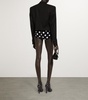 Virgin Wool-Blend Cropped Blazer