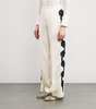 Lace-Trim Wide-Leg Trousers