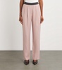 Elasticated Straight Takaroa Tailored Trousers