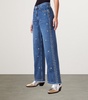 Studded Blake Wide-Leg Jeans