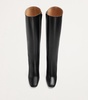 Leather Knot Knee-High Boots 90