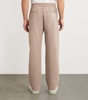 Cotton-Blend Straight Trousers
