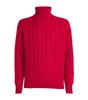 Wool-Cashmere Cable-Knit Jumper