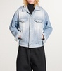 Denim Stand-Collar Jacket