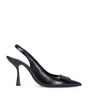 Leather Slingback Pumps