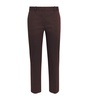 Cotton-Blend Cropped Bing Court Trousers