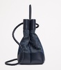 Large Denim Bouclé Andiamo Top-Handle Bag