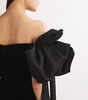 Velvet Off-The-Shoulder Mini Dress