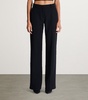 Wool Grain De Poudre Trousers