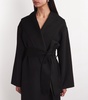 Wool-Cashmere Wrap Coat