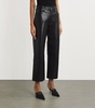 Leather-Blend Ren Jeans