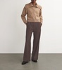 Wide-Leg Tailored Trousers