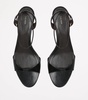 Vika Leather Heeled Sandals 35